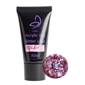 Акригель Glitter Lilac 30 мл