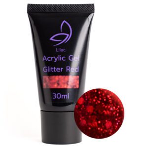 Акригель Glitter Red 30 мл